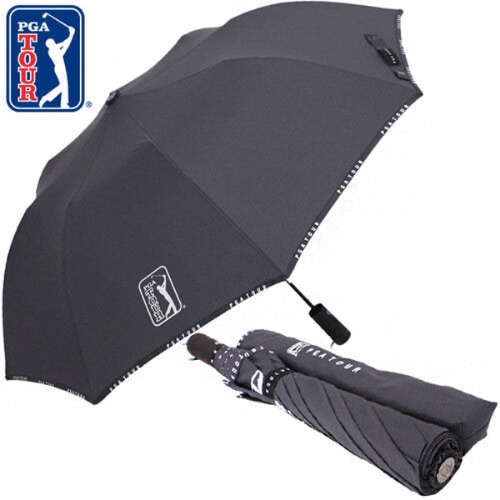 [PGA]2단자동 로고바이어스 우산